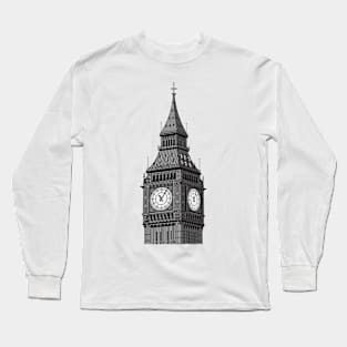 Big Ben Clock Tower Long Sleeve T-Shirt